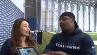 Marshawn Lynch Does A Foreign Candy Taste Test With NFL Japan [upl. by Ahtan]