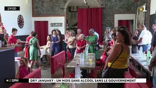 Si le quotDry Januaryquot Janvier sans alcool est de plus en plus populaire au sein de la population [upl. by Nuawad]