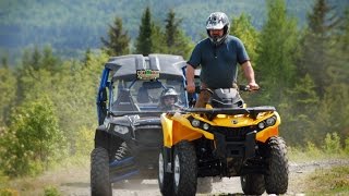 ATV Rentals at the Cabins At Lopstick Pittsburg NH [upl. by Asylem]