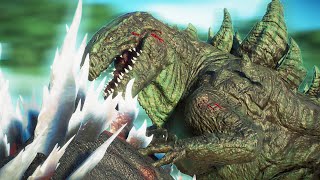 GODZILLA 1998 ZILLA VS GODZILLA  Jurassic World Evolution 2 ゴジラ FINAL WARS MOD [upl. by Stambaugh]