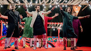 Jovans vibrant Sangeet Night  Jovan Wedding [upl. by Norved274]