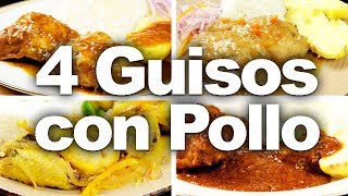 4 Recetas de guiso con pollo para toda ocasión  Sabores del Perú [upl. by Pearse416]