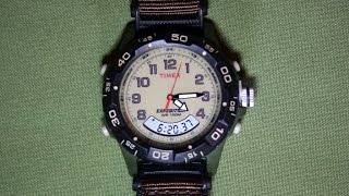 Наручные часы Timex Expedition T45181 Indiglo® nightlight [upl. by Nnahgem566]