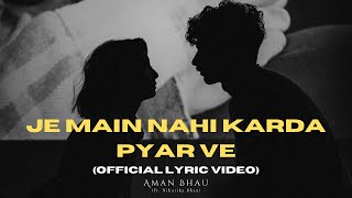 Je Main Ni Krda Pyar Ve Official Video Par Tere Chehre Bina Chehra Koi Jachda Nahi  Punjabi Song [upl. by Adelbert]