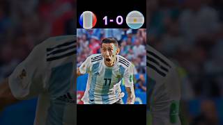 Perancis vs Argentina FIFA world cup Russiashorts football viral [upl. by Genevra]