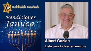 Albert Gozlan lista para las bendiciones de Januca 5784 [upl. by Anaid]