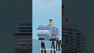 Costa Deliziosa timelapse  Cruise ship IMO 9398917 [upl. by Bricker107]