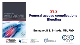 292 Femoral access bleeding [upl. by Gilba]