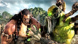 Durotan contra Guldan  Duelo épico de orcos  Warcraft El Primer Encuentro de Dos Mundos [upl. by Yaffit506]