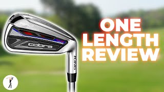 ONE LENGTH COBRA RADSPEED IRONS REVIEW [upl. by Verity693]