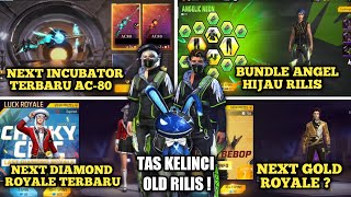 BOCORAN FF‼️INCUBATOR FF SELANJUTNYAEVENT BUNDLE ANGELNEXT DIAMOND ROYALETAS KELINCI TERBARUDLL [upl. by Redna260]