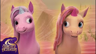 The BABY UNICORN OLYMPICS 🦄  Unicorn Academy  Cartoons for Kids [upl. by Fineberg570]