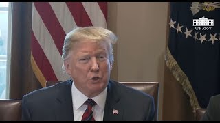 President Trump Holds Border Roundtable 11119 [upl. by Nooj]