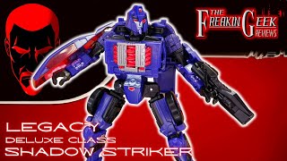 Legacy Deluxe SHADOW STRIKER EmGos Transformers Reviews N Stuff [upl. by Gristede]