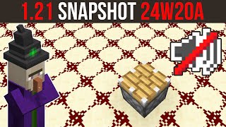 Minecraft 121 Snapshot 24W20A  New Piston Sounds amp Redstone Buff [upl. by Dyun]