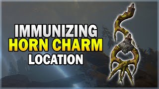 Immunizing Horn Charm Location with 1 Variant Raise Immunity  Elden Ring Guide [upl. by Radbun]