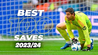 Best 100 Goalkeeper Saves 202425 HD [upl. by Cardon]