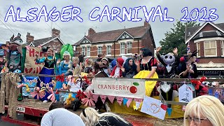 Alsager Carnival 2023 Presented by Alsager Round Table alsager [upl. by Pesek52]