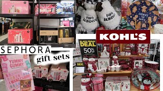 SEPHORA GIFT SETS amp KOHLS CHRISTMAS DEALS [upl. by Millda308]