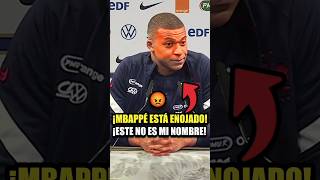 ¡Mbappé está harto de que pronuncien mal su nombre No va a callar más 😡 [upl. by Helli35]