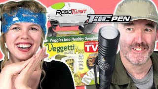 Irish People Try The Weirdest Infomercial Products 2 [upl. by Sisenej]