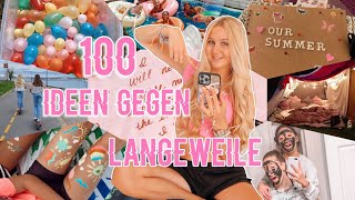 100 IDEEN GEGEN LANGEWEILE IM SOMMER  MaVie Noelle [upl. by Abdul979]