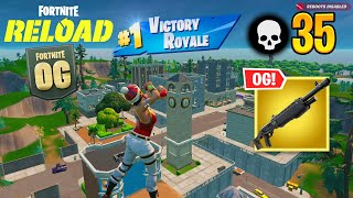 Fortnite Reload  High Kill Solo vs Squads OG Gameplay Keyboard amp Mouse [upl. by Annaert]