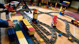 Lego Duplo Eisenbahn Streckenvorschlag 3 Güterbahnhof [upl. by Calesta552]