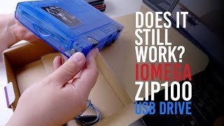 Will it still work  Iomega ZIP100 USB Drive  2019 [upl. by Heater]