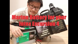 Which battery do I need for an Intex Excursion Wet battery vs AGM [upl. by Kleiman374]