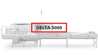 IMA Ilapak Delta 3000 HFFS flow wrapping machine for bakery buns [upl. by Lemraj410]