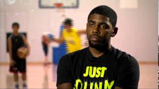 Russell Barwick interview with NBA star Kyrie Irving in Australia [upl. by Dash]