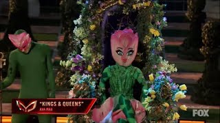 Tulip Dances To quotKing And Queensquot By Ava Max  Masked Dancer  S1 Finale [upl. by Hannavahs]