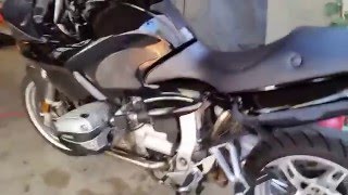 BMW R1100S Remus full stainless install [upl. by Anomas]