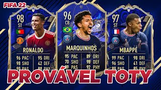 FIFA 22  OS PROVÁVEIS JOGADORES QUE ESTARÃO NO TOTY 💥 e TUDO SOBRE O TOTY NOMINEES [upl. by Manolo325]