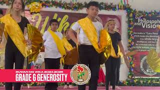 SFAMSC Buwan ng Wika 2024 Grade 6 Generosity [upl. by Halyhs496]