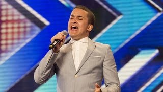 Jahmene Douglas audition  Etta James At Last The X Factor UK 2012 [upl. by Dall]