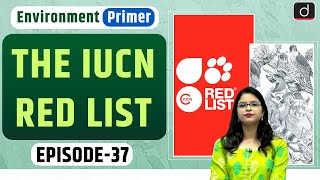 IUCN Red List Environment Primer  Drishti IAS English [upl. by Mufi307]