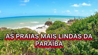 AS PRAIAS MAIS LINDAS DA PARAÍBA Tambaba Coqueirinho Marcélia e Praia do Amor [upl. by Sayles715]