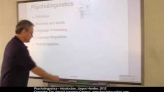 PSY101  Psycholinguistics  An Overview [upl. by Kenzi]