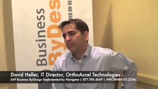 OrthoAccel Selects SAP Business ByDesign  Implemented by Navigator [upl. by Tacklind708]