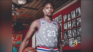 Sixers Unveil City Edition Uniforms [upl. by Stoneman]