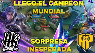 LLEGO EL UNICO EN GANAR 2 MUNDIALES HISTORICOSBREN ESPORTS VS HOMEBOIS 😱  MOBILE LEGENDS ESPAÑOL [upl. by Hester]