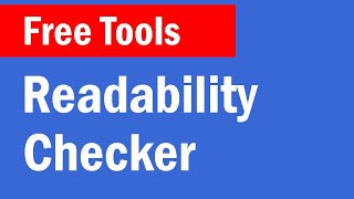 FREE Readability Checker Tool  Written Content Analysis amp Reports [upl. by Murtagh]