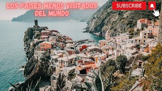 Cuales son los PAÍSES MENOS VISITADOS del mundo [upl. by Hales]