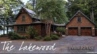 Timberpeg Lakewood Timber Frame Home [upl. by Weldon675]