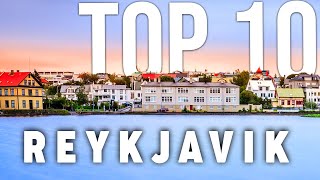 10 BEST Things To Do In Reykjavik  Reykjavik Travel Guide [upl. by Feilak]