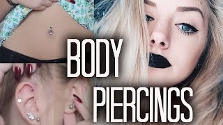 All About My Piercings 2014  Maddi Bragg [upl. by Favata]