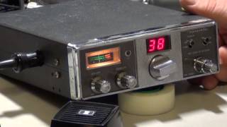 Realistic TRC20000 UK CB 2781 CB radio Mobile  On The Air Test [upl. by Niamjneb]