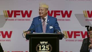 2023 VFW National Commander Duane Sarmiento Opening Remarks [upl. by Massingill325]